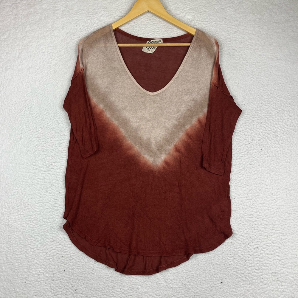 Free people tie dye sweater top